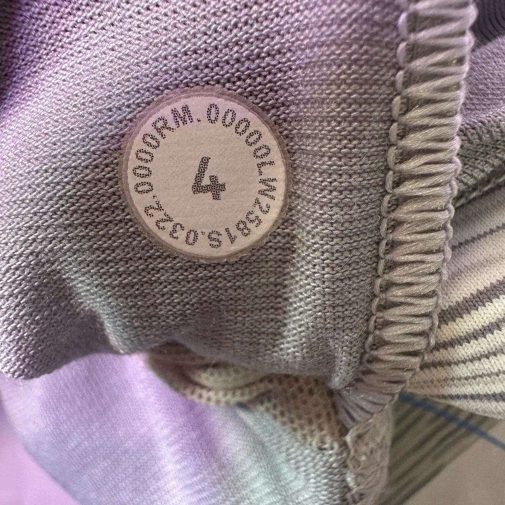 Lululemon Athletica Black Striped Sports Bra - Picture 6 of 6